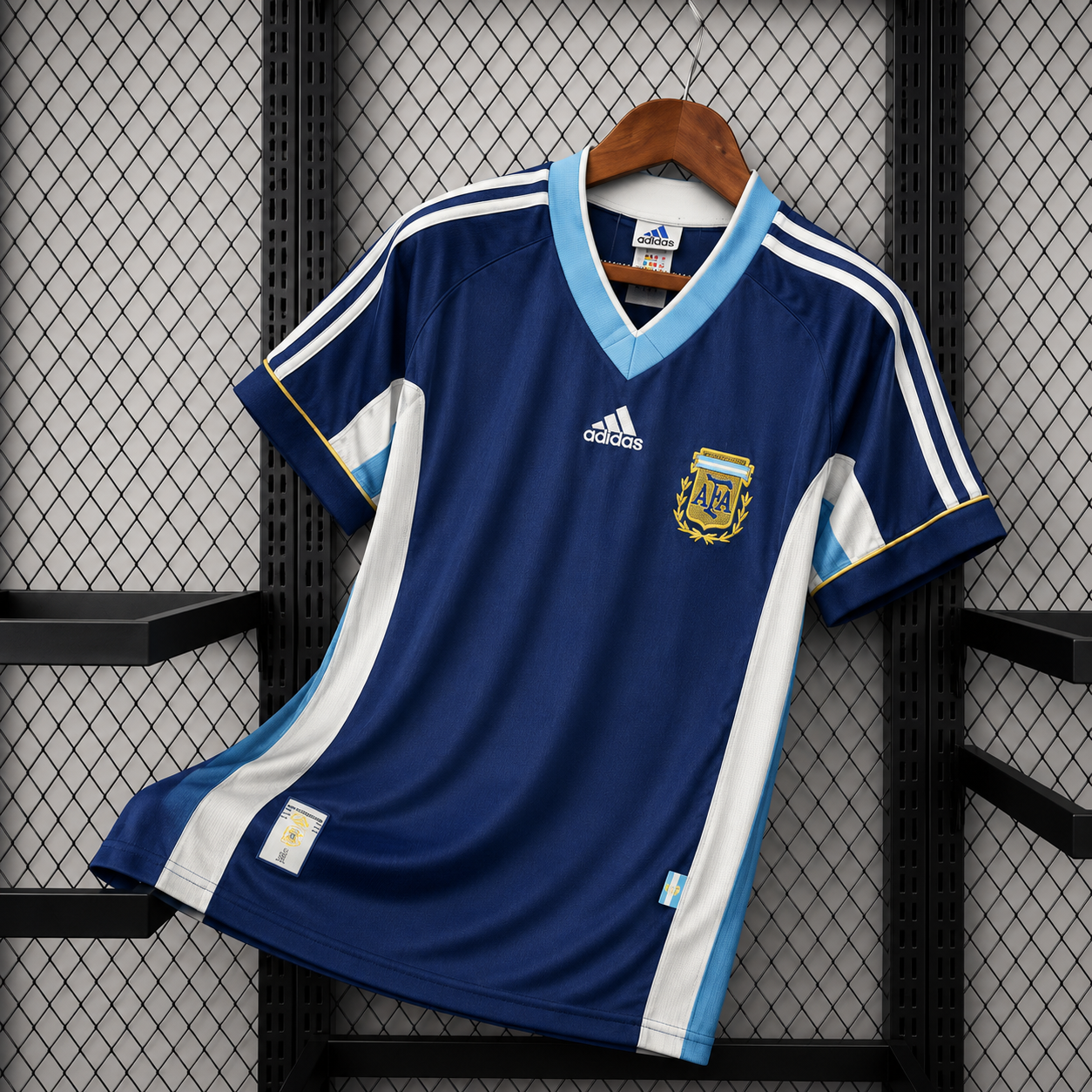 Camisa Argentina Visitante 1998 retrô