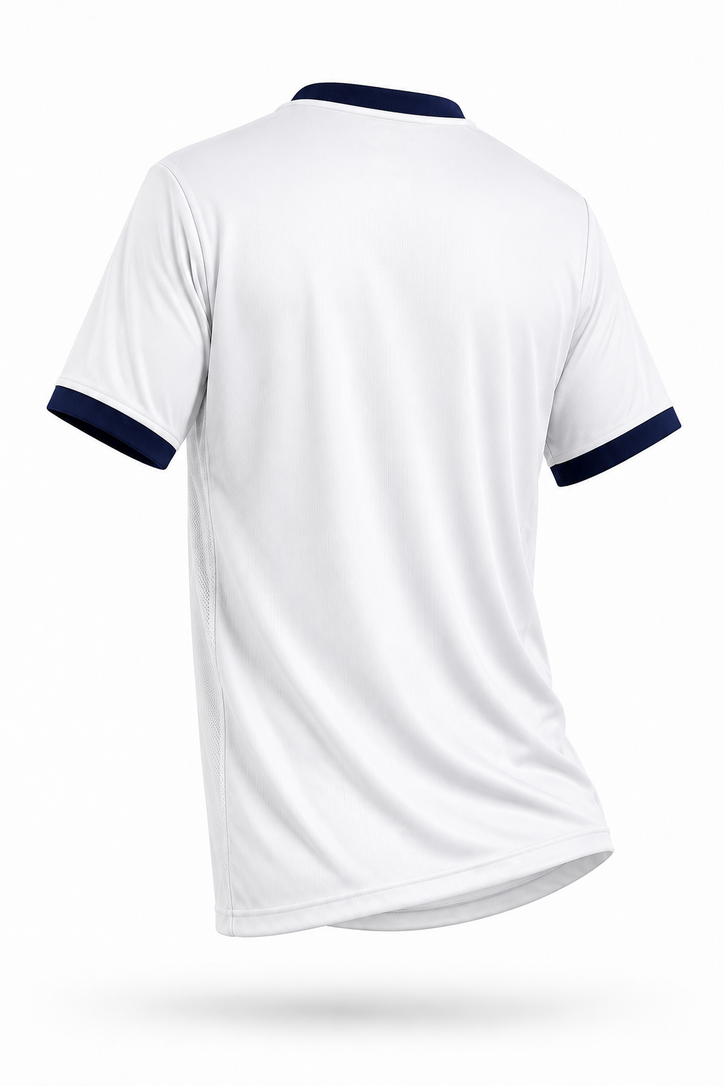 Camisa Paris Saint Germain Visitante 26-27 branca vista traseira