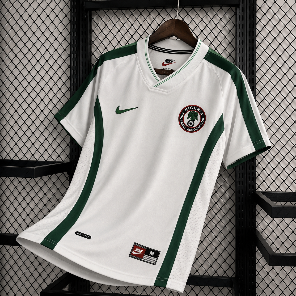 Camisa Nigéria Visitante 1998 retrô
