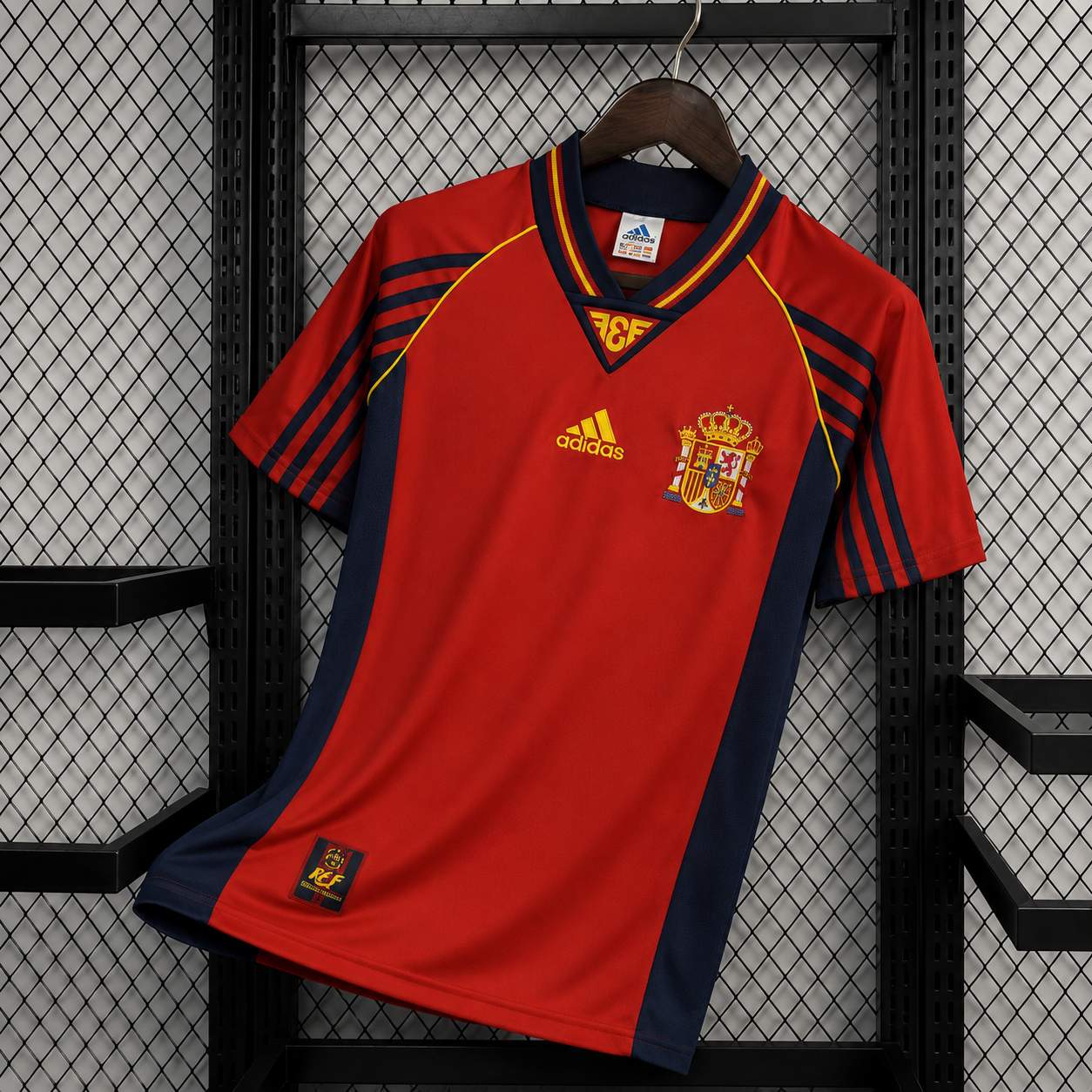 Camisa Espanha Casa 1998 retrô