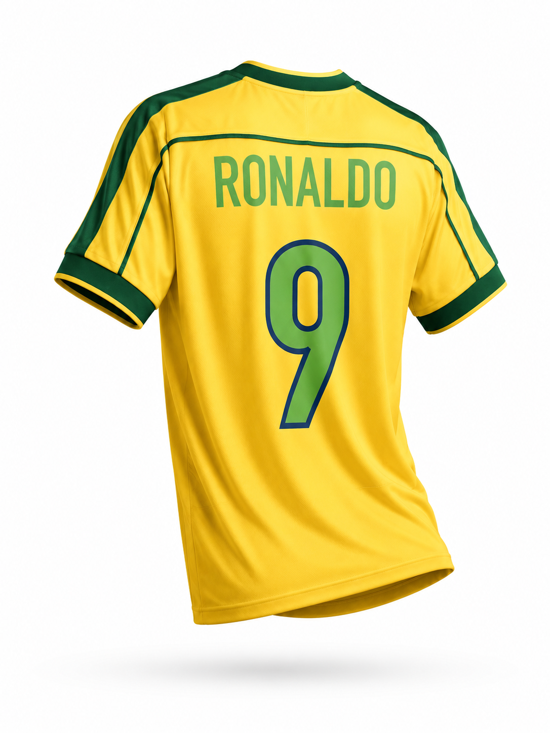 Camisa Brasil Casa - 1998 - detalhe 2