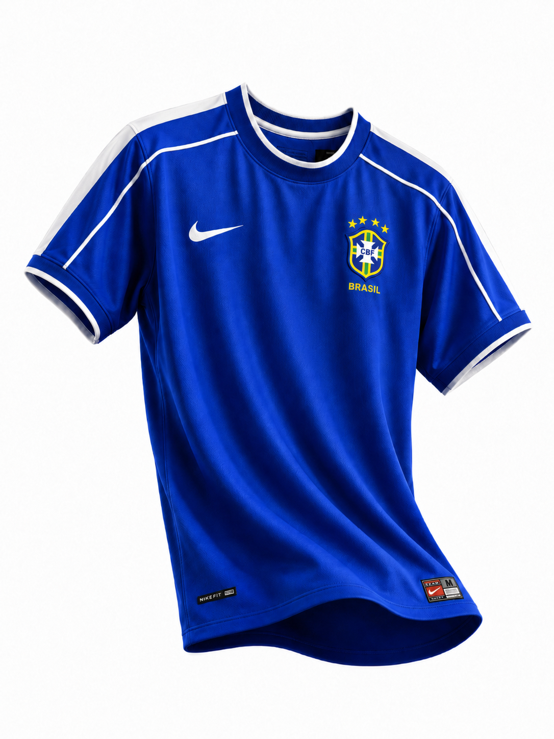 Camisa Brasil Visitante - 1998 - detalhe 3