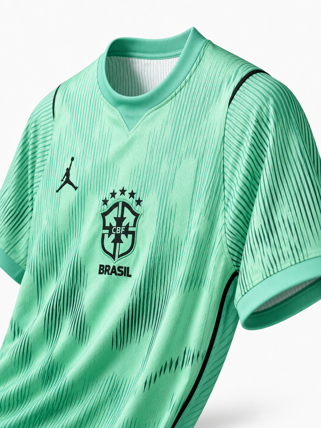 Camisa de Goleiro Brasil Jordan 2026 - detalhe 2