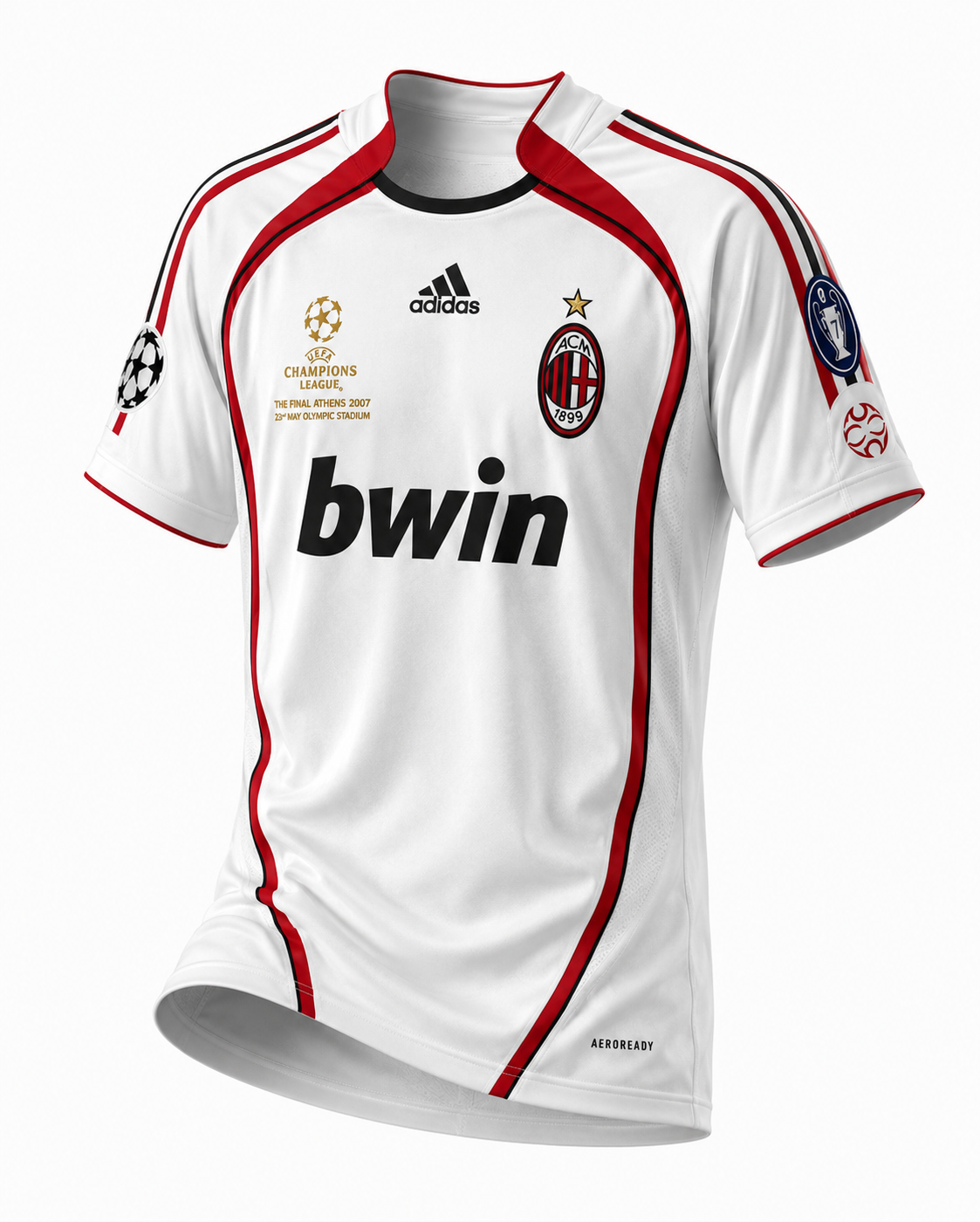 Camisa Milan - Visitante 2007 - detalhe 3