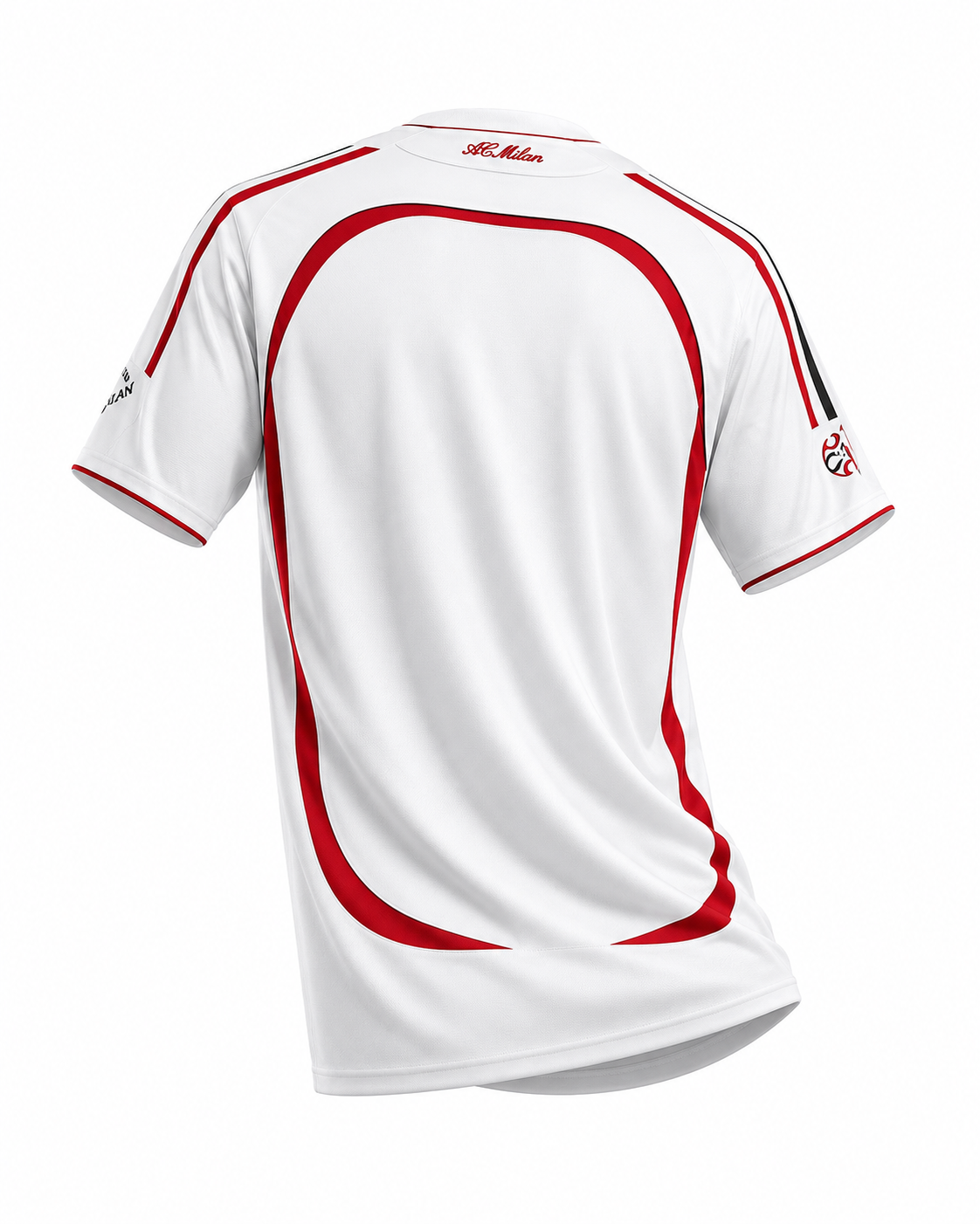 Camisa Milan - Visitante 2007 - detalhe 2