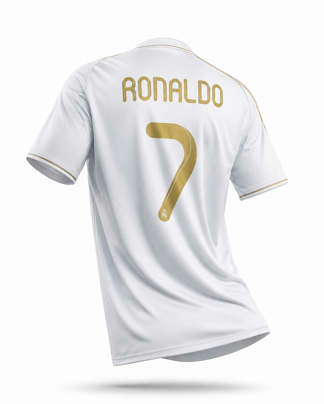 Camisa Real Madrid - Casa 2011 - Cristiano Ronaldo 7 - detalhe 2
