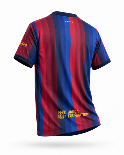 Camisa Barcelona Casa 26-27 vista traseira