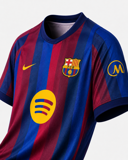 Detalhes da Camisa Barcelona Casa 26-27