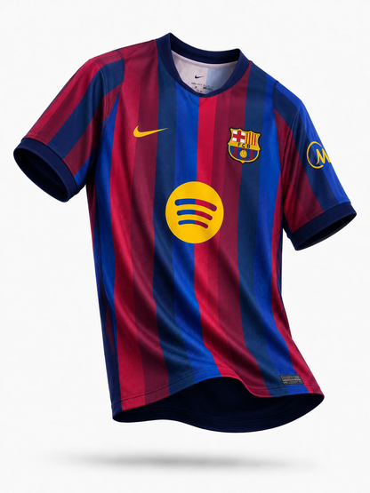 Camisa Barcelona Casa 26-27 vista frontal