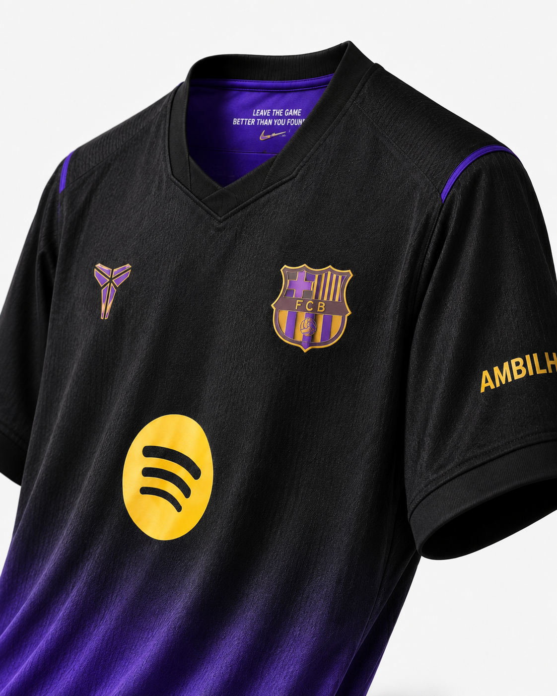 Detalhes da Camisa FC Barcelona Visitante 26-27