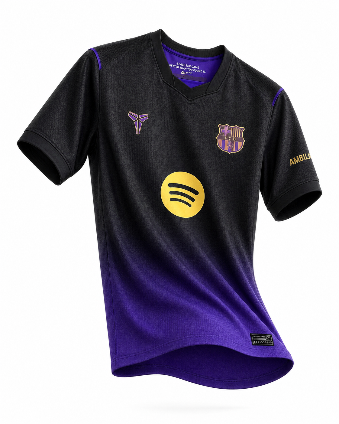 Camisa FC Barcelona Visitante 26-27 vista frontal