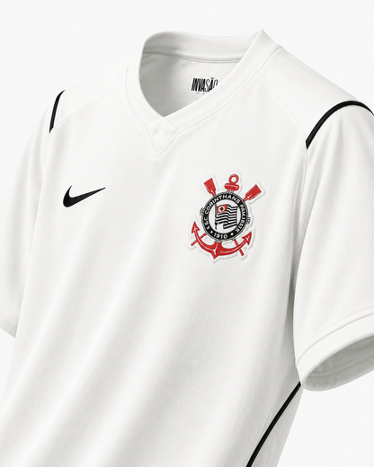Detalhes da Camisa Corinthians Casa 26-27