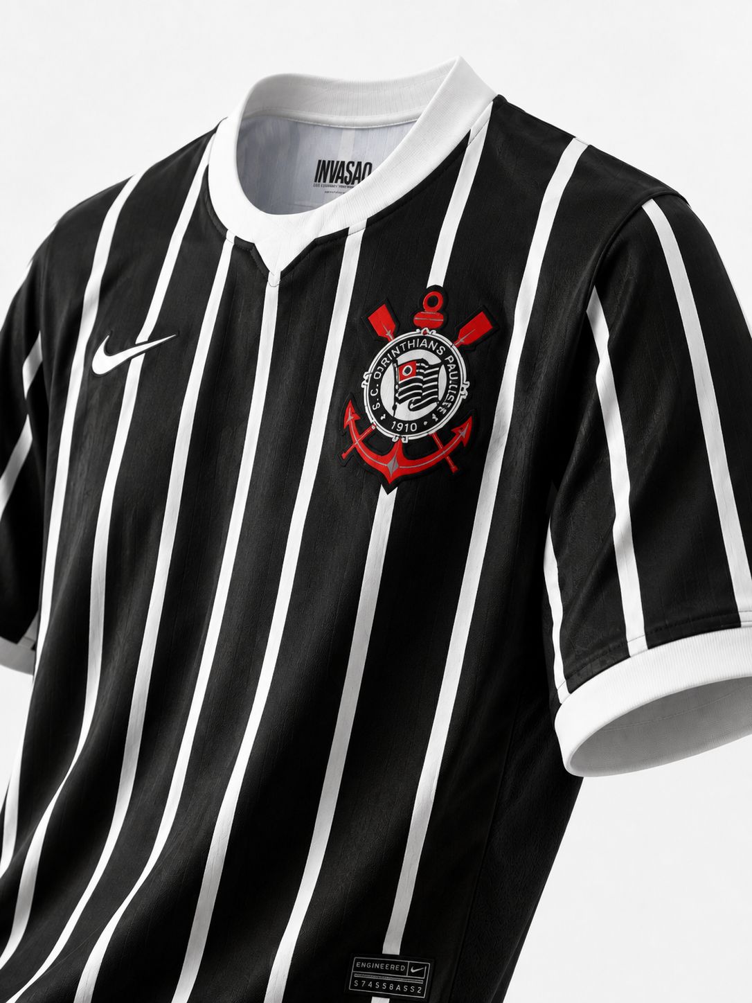 Detalhes da Camisa Corinthians Visitante 26-27
